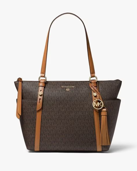 Michael Kors Sullivan Saffiano Tote Bag With Dust Bag & MK Logo
