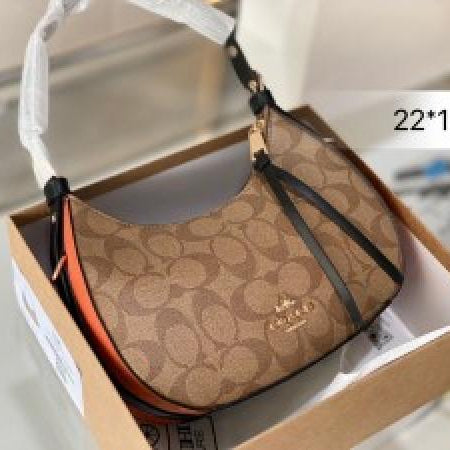 Coach Kleo Hobo Bag In Signature Bag with Double Box Premium Quality