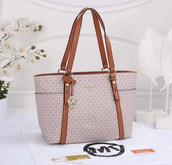 Michael Kors Sullivan Saffiano Tote Bag With Dust Bag & MK Logo