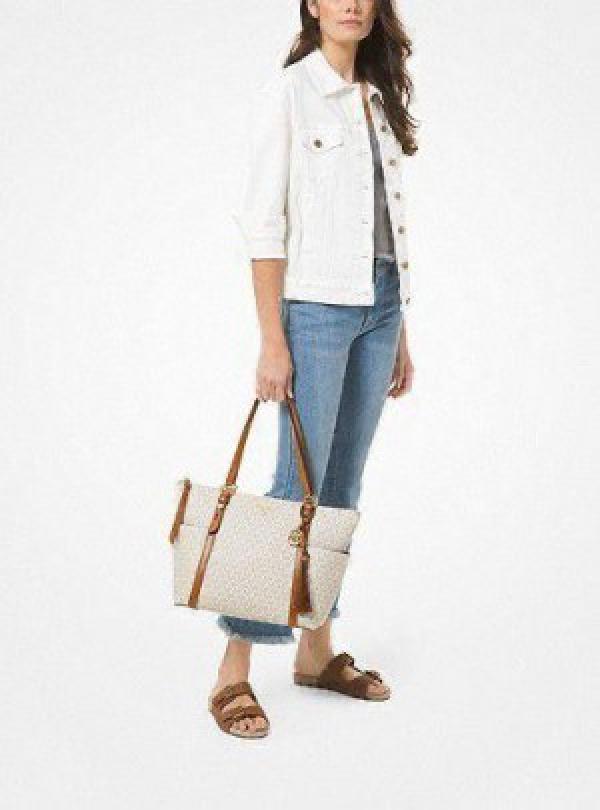 Michael Kors Sullivan Saffiano Tote Bag With Dust Bag & MK Logo