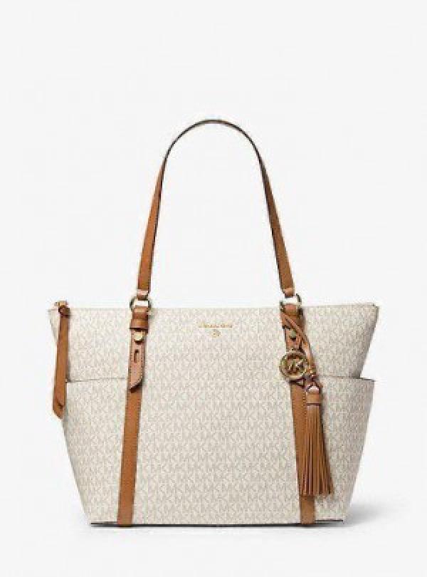 Michael Kors Sullivan Saffiano Tote Bag With Dust Bag & MK Logo