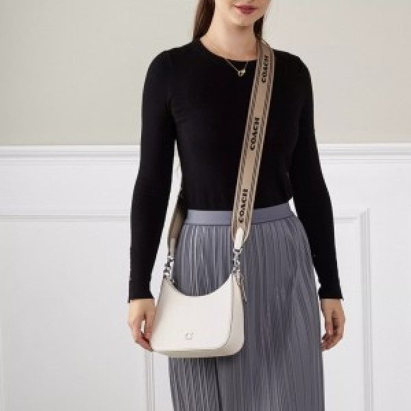 Coach Signature Crossbody Hobo Premium Quality Bag With Double Box, Dust Bag & Shoulder Strap