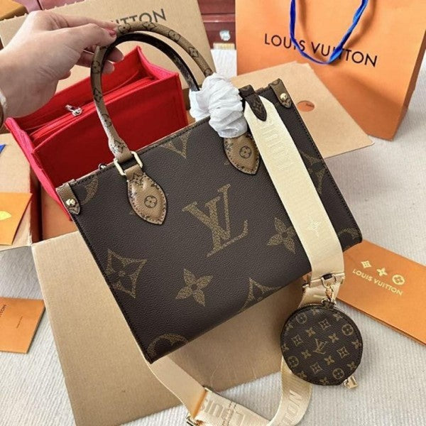 Louis Vuitton On The Go Monogram With OG double box and Dust Bag Including CarryBag (PM)