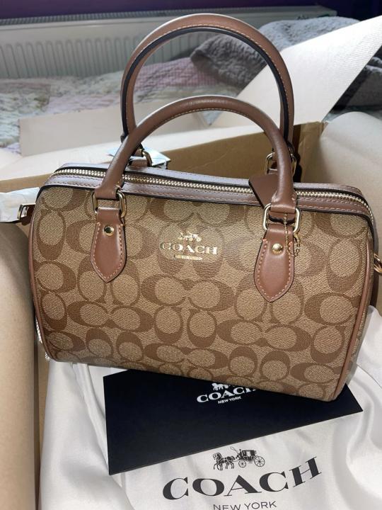 Coach Rowan Handbag Premium Quality With Double Box