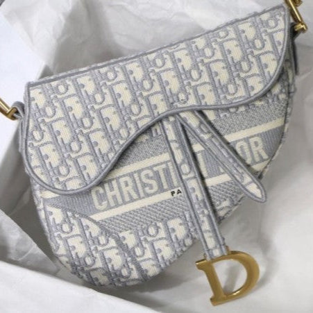 Dior Saddle Gray Colour Premium Quality With Box
