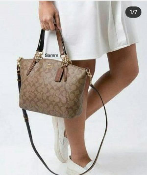 Coach Kelsey Handbag With Long Strap & OG Box