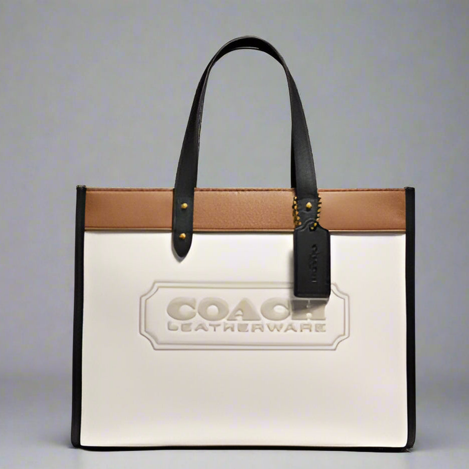 Coach Field Tote Bag Premium Quality with OG Double Box
