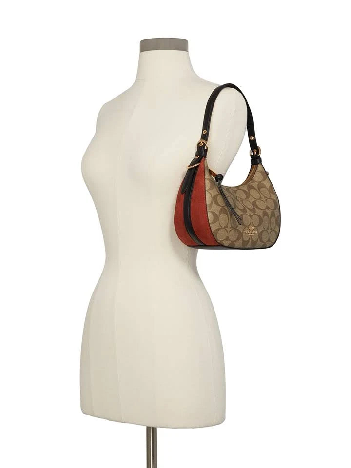 Coach Kleo Hobo Bag In Signature Bag with Double Box Premium Quality